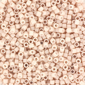 Margele Miyuki - Miyuki delica's 11/0 opaque pink champagne DB-1495