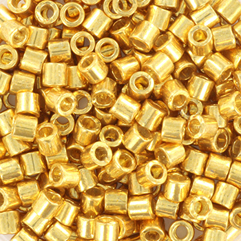 Margele Miyuki - Miyuki delica's 8/0 duracoat galvanized gold DBL-1832