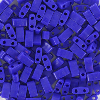Margele Miyuki - Miyuki half tila 5x2.3 mm opaque cobalt HTL-414