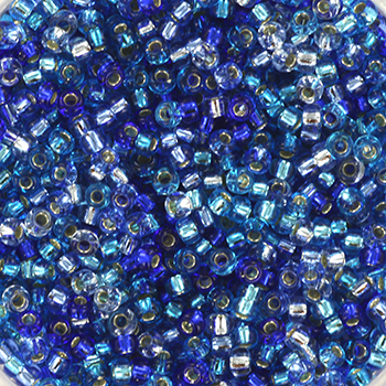 Margele Miyuki - Miyuki rocailles 11/0 blue sparkle 11-mix101