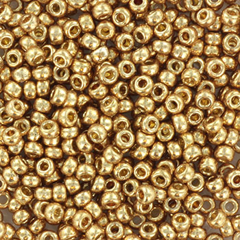 Margele Miyuki - Miyuki rocailles 11/0 duracoat galvanized champagne 11-4204