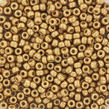 Margele Miyuki - Miyuki rocailles 11/0 duracoat galvanized matte champagne 11-4204F