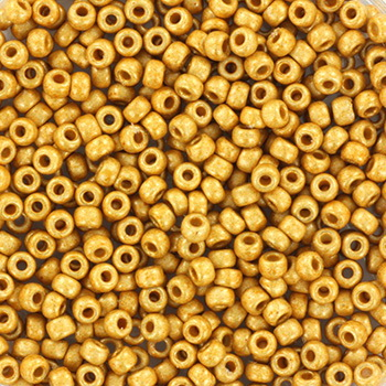 Margele Miyuki - Miyuki rocailles 11/0 duracoat galvanized matte gold 11-4202F