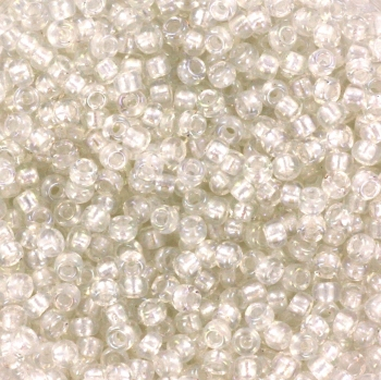 Margele Miyuki - Miyuki rocailles 11/0 - fancy lined soft whiteKR-MISE11-3637