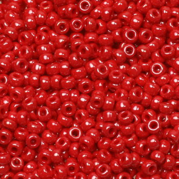 Margele Miyuki - Miyuki rocailles 11/0 opaque luster red 11-426