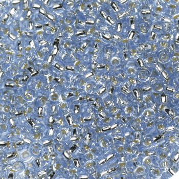 Margele Miyuki - Miyuki rocailles 11/0 - silverlined light sapphireKR-MISE11-2430