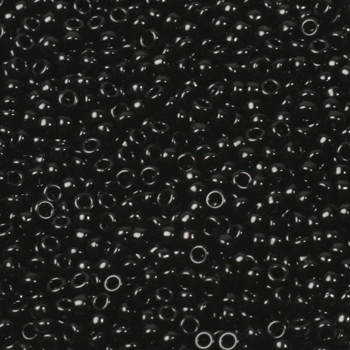 Margele Miyuki - Miyuki rocailles 15/0 - opaque blackKR-MISE15-401