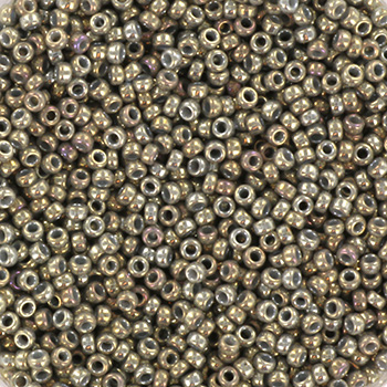 Margele Miyuki - Miyuki rocailles 15/0 - opaque luster smoke grayKR-MISE15-1865