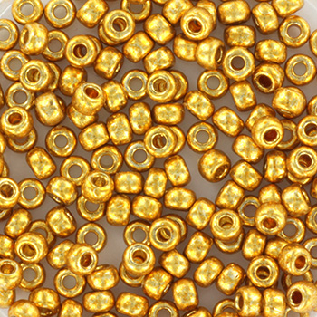 Margele Miyuki - Miyuki rocailles 8/0 duracoat galvanized gold 8-4202