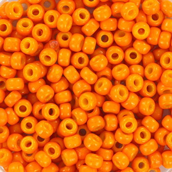 Margele Miyuki Rocailes (rotunda) - Miyuki rocailles 8/0 duracoat opaque kumquat  8-4454