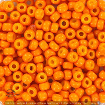 Margele Miyuki - Miyuki rocailles 8/0 duracoat opaque kumquat  8-4454