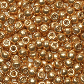 Margele Miyuki - Miyuki rocailles 8/0 galvanized gold 8-1052