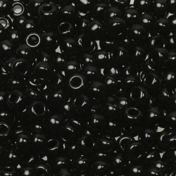 Margele Miyuki - Miyuki rocailles 8/0 opaque black 8-401