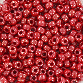 Margele Miyuki - Miyuki rocailles 8/0 opaque luster red 8-426