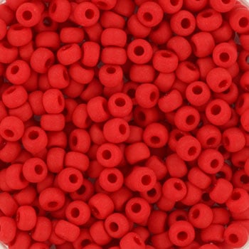 Margele Miyuki - Miyuki rocailles 8/0 opaque matte red 8-408F
