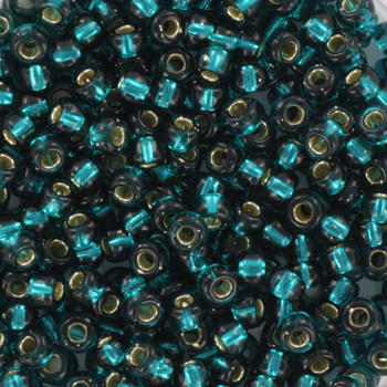 Margele Miyuki - Miyuki rocailles 8/0 silverlined dark teal 8-30