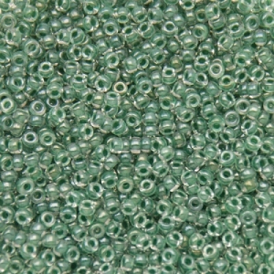 Margele Miyuki - Margele Miyuki Rocailles 11/0 Forest green lined crystal 0217