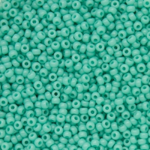 Margele Miyuki - Margele Miyuki Rocailles 11/0 Opaque lt. turquoise green 0412L