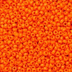 Margele Miyuki - Margele Miyuki Rocailles 11/0 Opaque orange 0406
