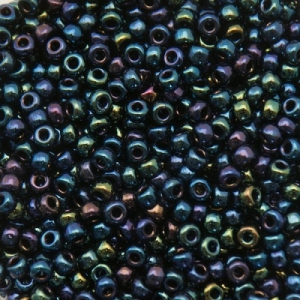Margele Miyuki - Margele Miyuki Rocailles 8/0 Metallic dark blue iris 0452