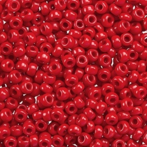 Margele Miyuki - Margele Miyuki Rocailles 8/0 Opaque dark red 0408