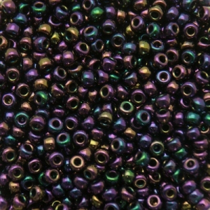 Margele Miyuki - Margele Miyuki Rocailles 8/0 Purple metallic iris 0454