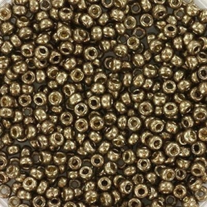 Margele Miyuki - Margele Miyuki Rocailles 11/0 metallic light bronze 11457L