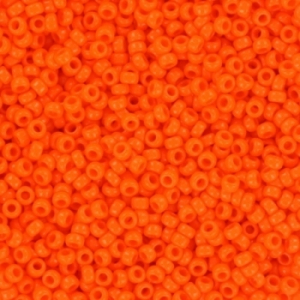 Margele Miyuki - Margele Miyuki Rocailles 11/0 opaque orange KRMISE11406