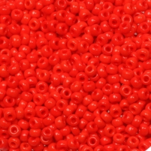 Margele Miyuki - Margele Miyuki Rocailles 11/0 opaque vermilion red KRMISE11407