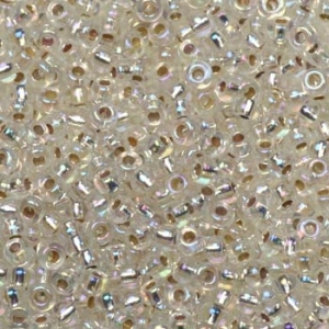 Margele Miyuki - Margele Miyuki Rocailles 11/0 silverlined ab crystal KRMISE111001