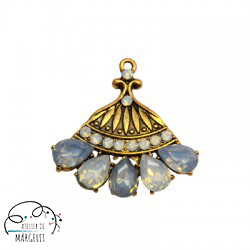 Accesorii diverse - Pandantiv cristale bleu