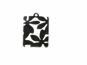 Accesorii argint - Pandantiv motiv floral argint 925 L 17 mm