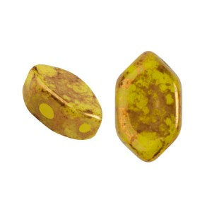 Margele Par Puca - Margele Paros Par Puca 7 X 4 mm Jonquil Opal Bronze