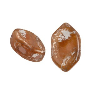 Margele Par Puca - Margele Paros Par Puca 7 X 4 mm Light Rose Opal New Picasso