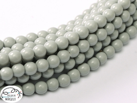 Margele Cehia - Perle cehesti 8 mm mist grey