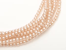 Margele Cehia - Perle Shiny 3 mm Peach Chiffon