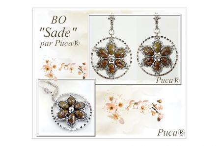 Margele Samos Par Puca 5 X 7 mm Ice Slushy Lime [3]