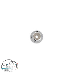 Accesorii metale comune - Stopper 6 mm D 1.2 mm alama placata aur 24K