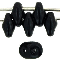 Toho SuperDuo - Margele Matubo SuperDuo 5 x 2mm Jet