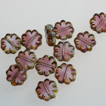 Margele Cehia - Table cut beads - flower t0620_86805