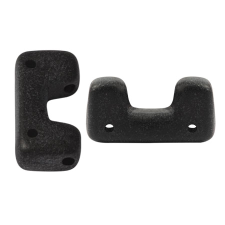 Margele Par Puca - Margele Telos Par Puca 12x4 mm Jet Mat