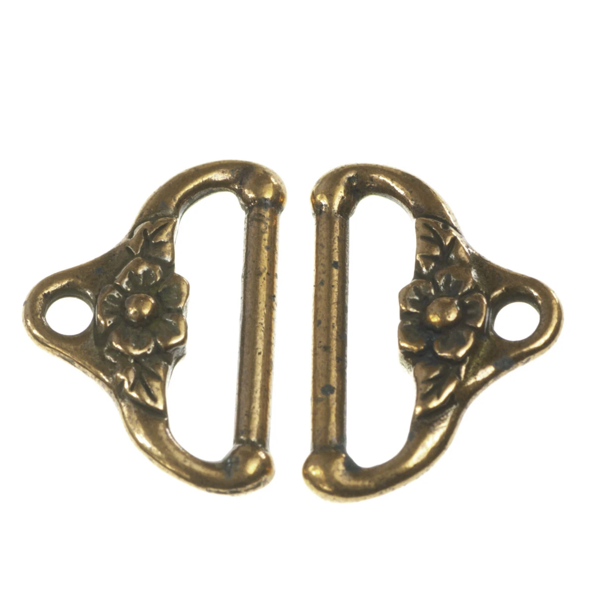 Inchizatori, terminatii lant, conuri - Terminatii lant (sirag), aliaj placat cupru antichizat, 20x13 mm