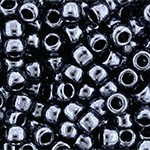 Margele Toho - Toho beads round metallic hematite 2.2 mm