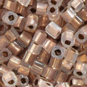 Margele Toho - Margele Toho Cube 1.5 mm copper lined alabaster TC 01 741
