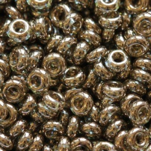Margele Toho - Margele Toho Demi Round 2 mm gold lustered montana blue TN 11 204