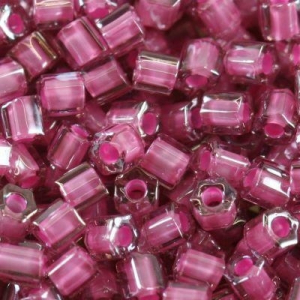 Margele Toho - Margele Toho Hex 2,2 mm inside color lt. amethyst/pink lined TH 11 959