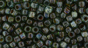Toho Round - Toho round 11/0 HYBRID Transparent Aquamarine - Picasso