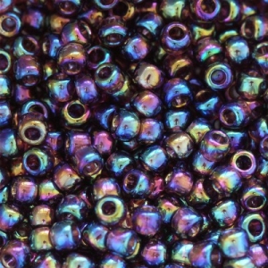 Margele Toho - Margele Toho Round 11/0 transparent rainbow amethyst TR 11 698