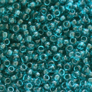 Margele Toho - Margele Toho Round 15/0 transparent capri blue TR 15 7BD