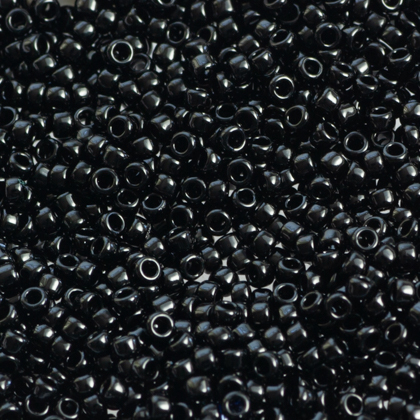 Toho Round - Toho round opaque jet 1.6 mm